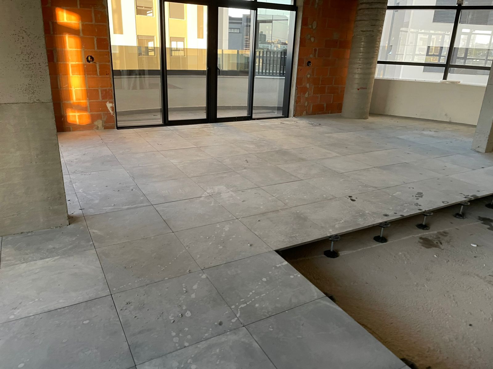 Reforma de piso elevado