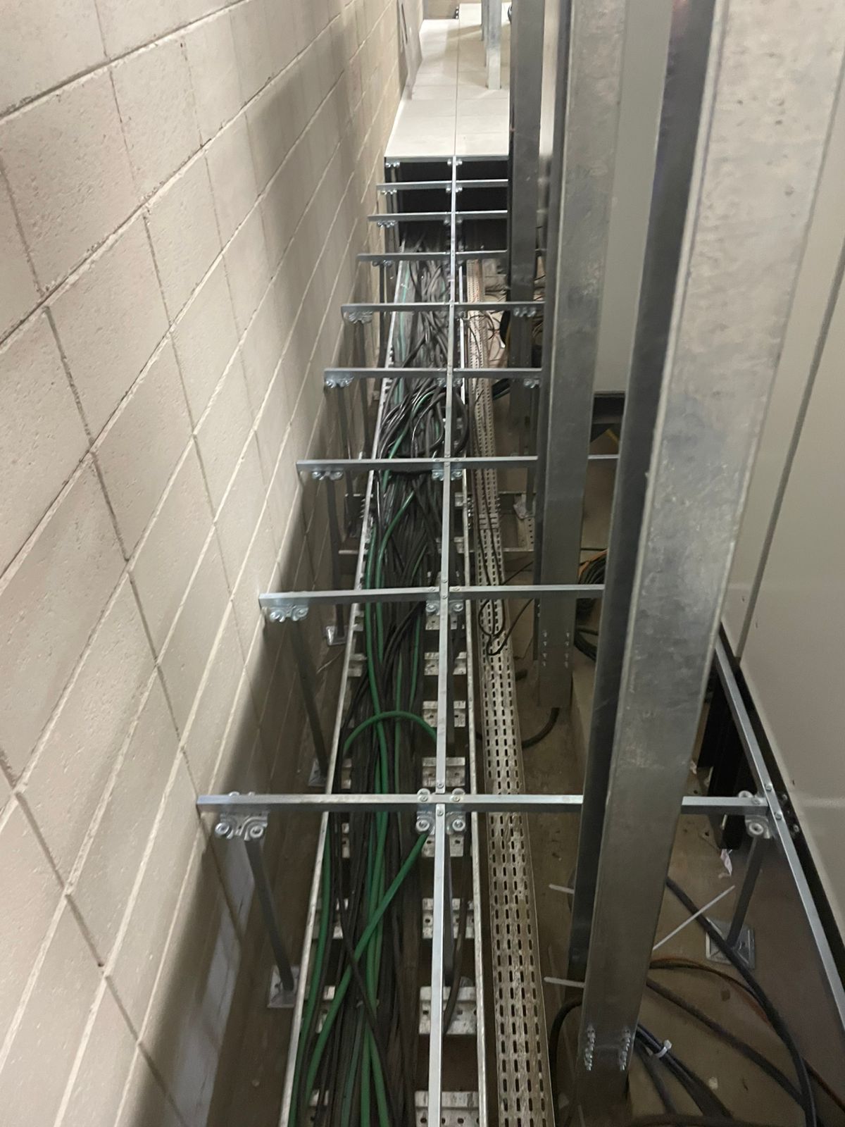 Instalação em ambiente comercial